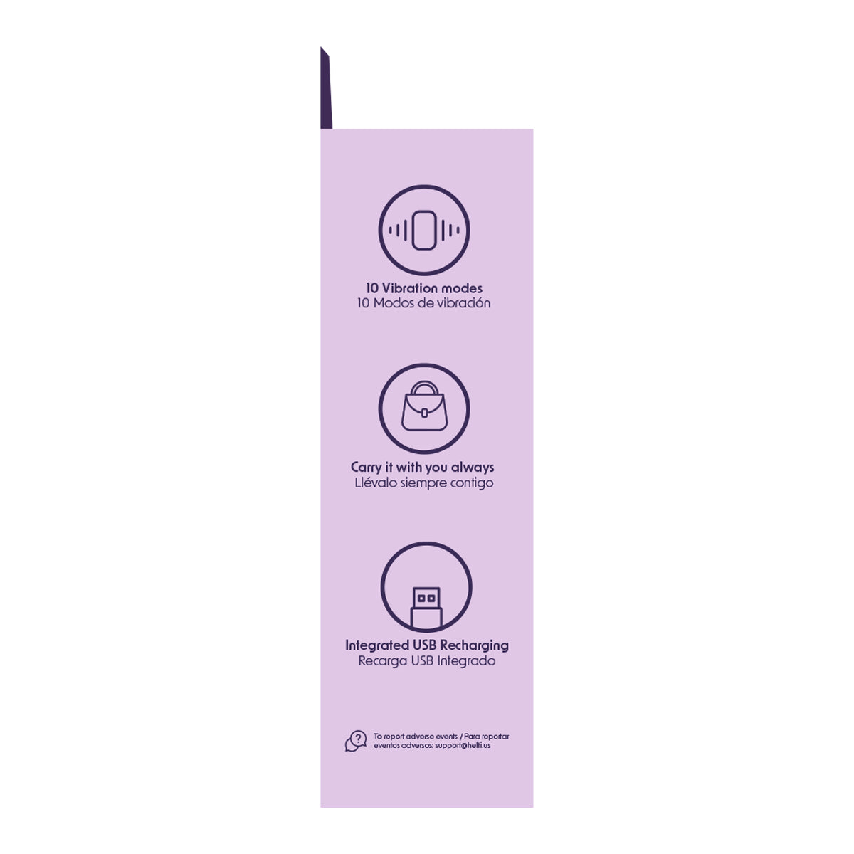 Vibrador Hitachi Lunara Lila Camtoyz