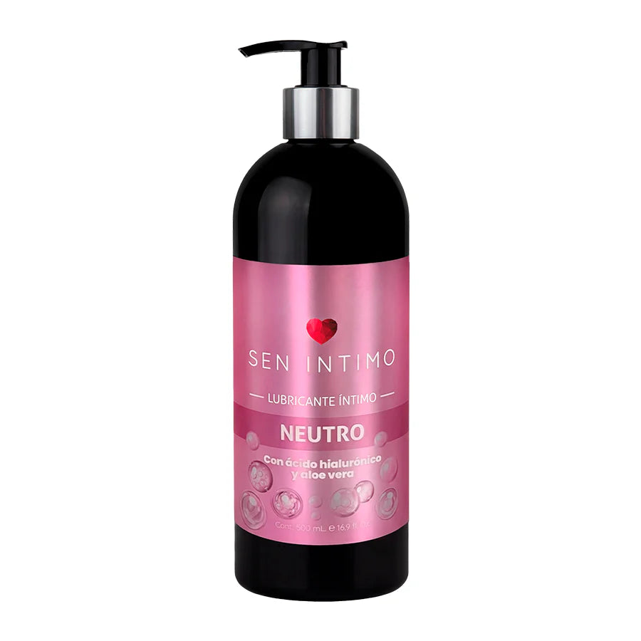 Lubricante Neutro con Ácido Hialurónico y Aloé x 500 ml