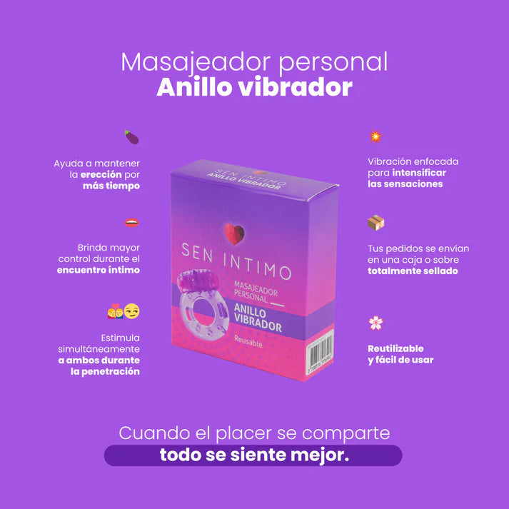Anillo Vibrador Sen Íntimo