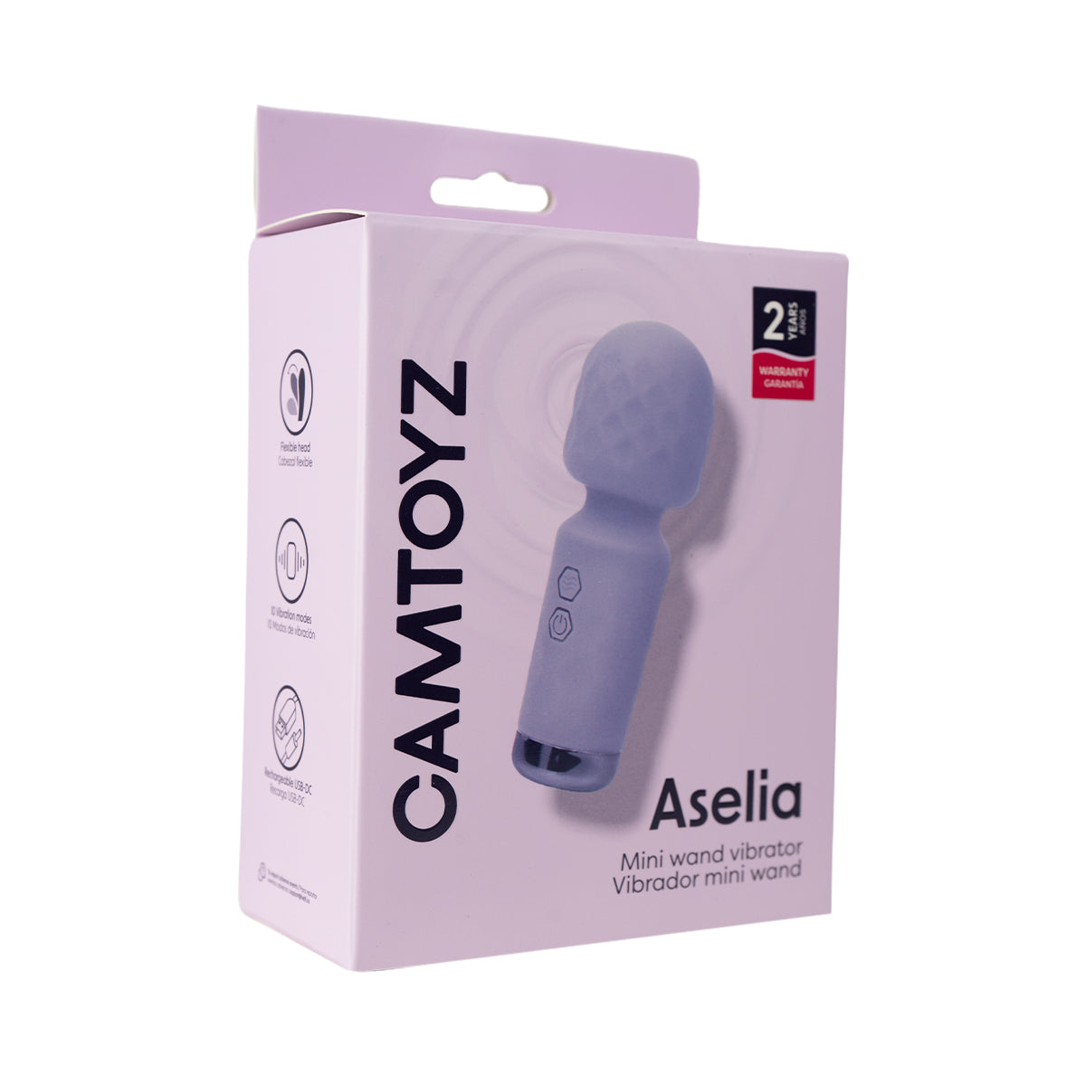 Vibrador Aselia Morado Camtoyz $33,790 IVA INCLUIDO
