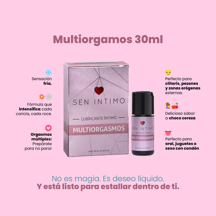 Lubricante Multiorgasmos x 30 ml