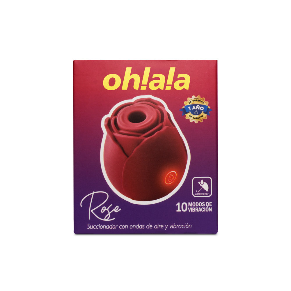 Vibrador y Succionador Ohlala Rose