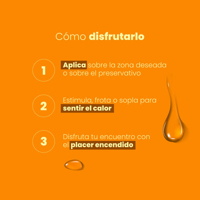 Lubricante Íntimo Caliente Passion Fruit X 30 ml