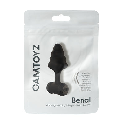Benal Plug anal con vibración Camtoyz