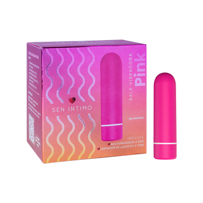 Kit Bala Vibradora Pink Sen Intimo- con 9 modos de vibración para adaptarse a tus deseos.
