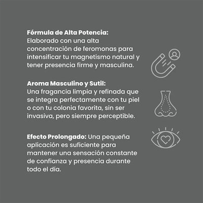 Feromona Infused Parfum Titanium x 10 Ml