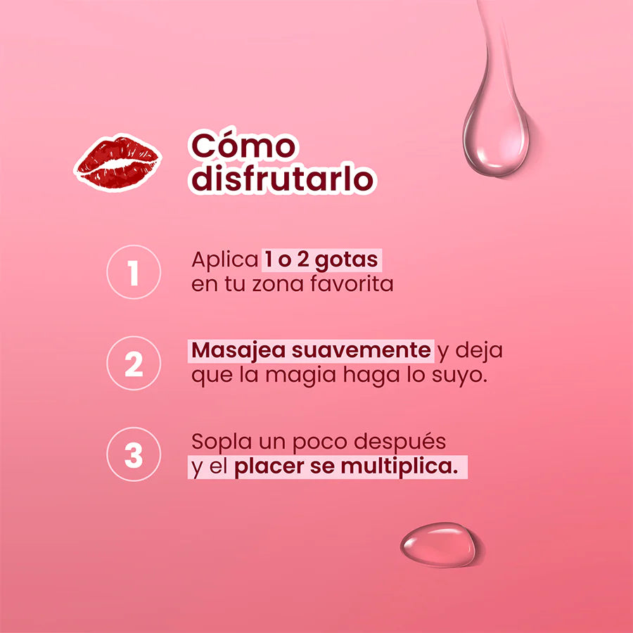 Vibrador Líquido Electrizante x 5 ml