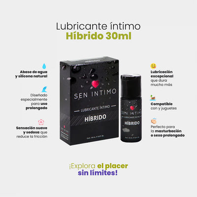 Lubricante Íntimo Híbrido x 30 ml
