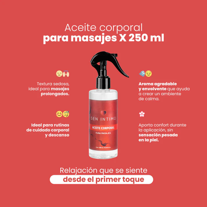 Aceite Para Masajes X 250 Ml