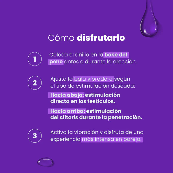 Anillo Vibrador Sen Íntimo