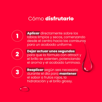 Brillo Labial Frutos Rojos X 20 Ml
