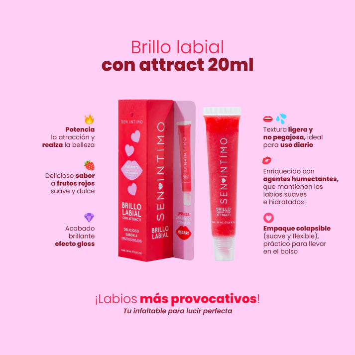 Brillo Labial Frutos Rojos X 20 Ml