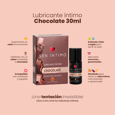 Lubricante Caliente Chocolate