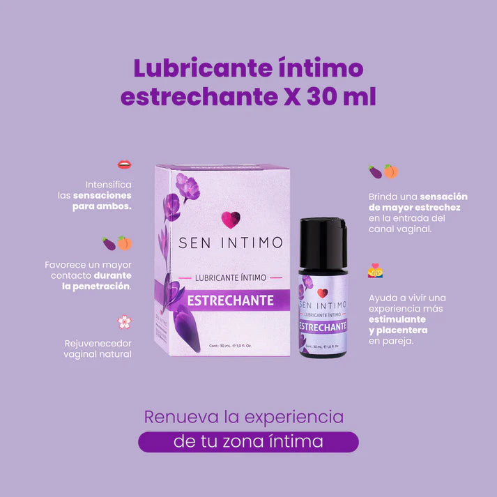 Lubricante Íntimo Estrechante x 30 ml