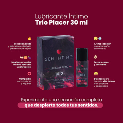 Lubricante Trio Placer X 30 Ml