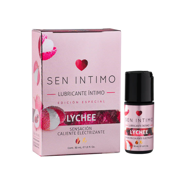Lubricante Íntimo Lychee Sensación Caliente Electrizante x 30 ml
