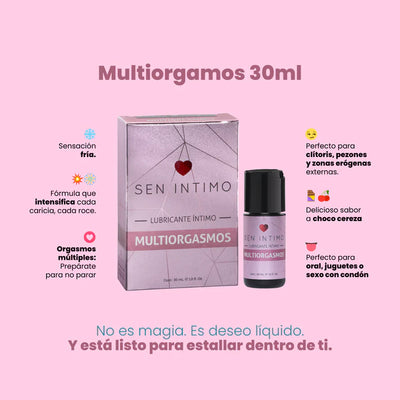 Lubricante Multiorgasmos x 30 ml