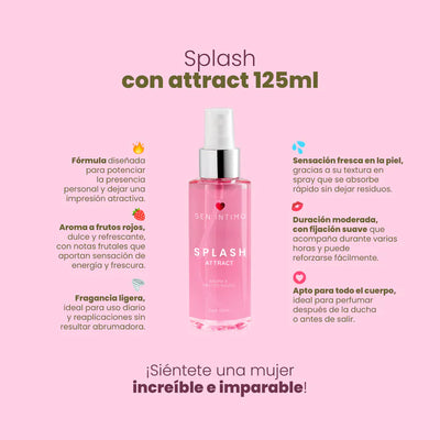 Splash Frutos rojos 125ml