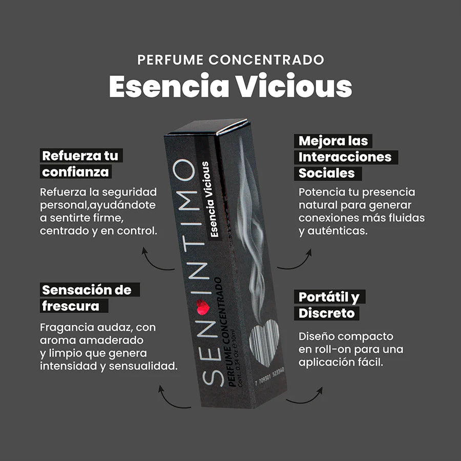Feromona Infused Parfum Vicious x 10 Ml