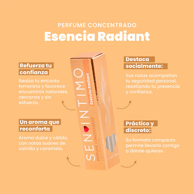 Feromona Infused Parfum Radiant x 10 Ml