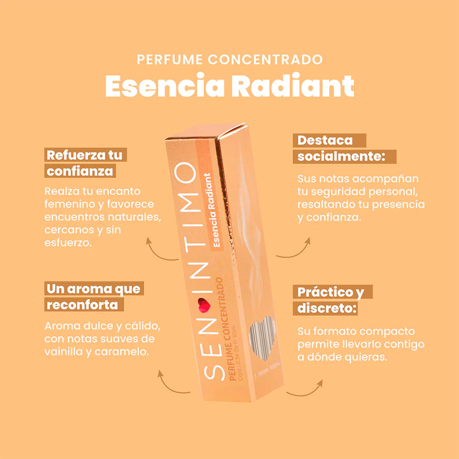 Feromona Infused Parfum Radiant x 10 Ml