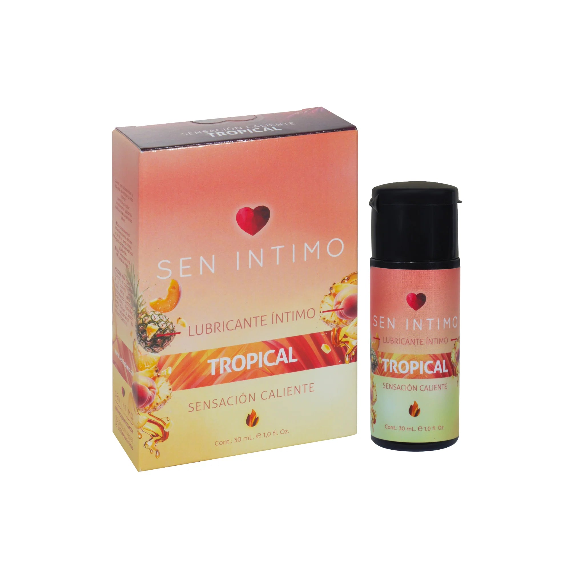 Lubricante Íntimo Caliente Tropical X 30